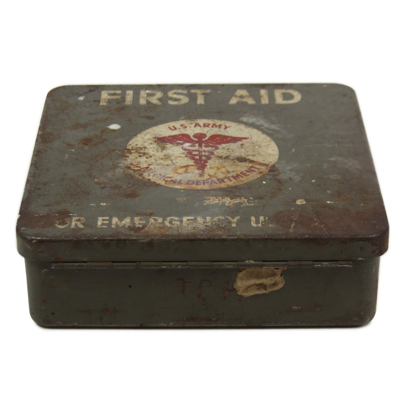 Kit, First-Aid, Motor Vehicle, 24-Unit, 1st Type, 1942