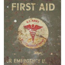 Kit, First-Aid, Motor Vehicle, 24-Unit, 1st Type, 1942