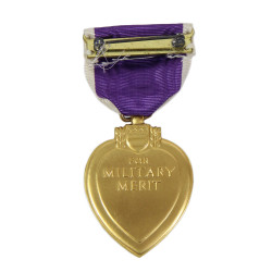 Coffret médaille Purple Heart, A.E. Co., Utica, NY, 1943