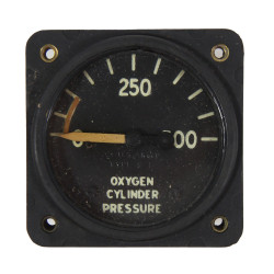 Gage, Oxygen Cylinder Pressure, USAAF