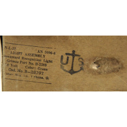 Lamp Assembly, Downward Recognition Light, AN 3096-6, USAAF, in Box