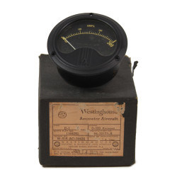 Ammeter, Type E-1, Westinghouse, USAAF, in Box, 1943