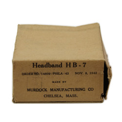 Headset, HB-7, for Receivers, ANB-H-1, 1943, in Box