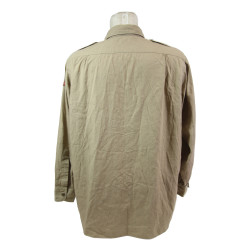 Shirt, Cotton, Khaki, 16 x 33, Henry Broemsen, ARC Field Director, 8th Armored Division