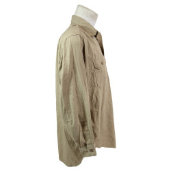 Shirt, Cotton, Khaki, 16 x 33, Henry Broemsen, ARC Field Director, 8th Armored Division