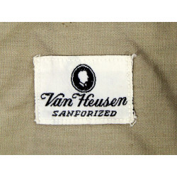 Shirt, Cotton, Khaki, 16 x 33, Henry Broemsen, ARC Field Director, 8th Armored Division