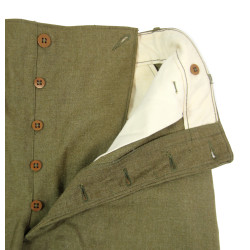 Trousers, Wool, Serge, Special, 32 x 33, 1943