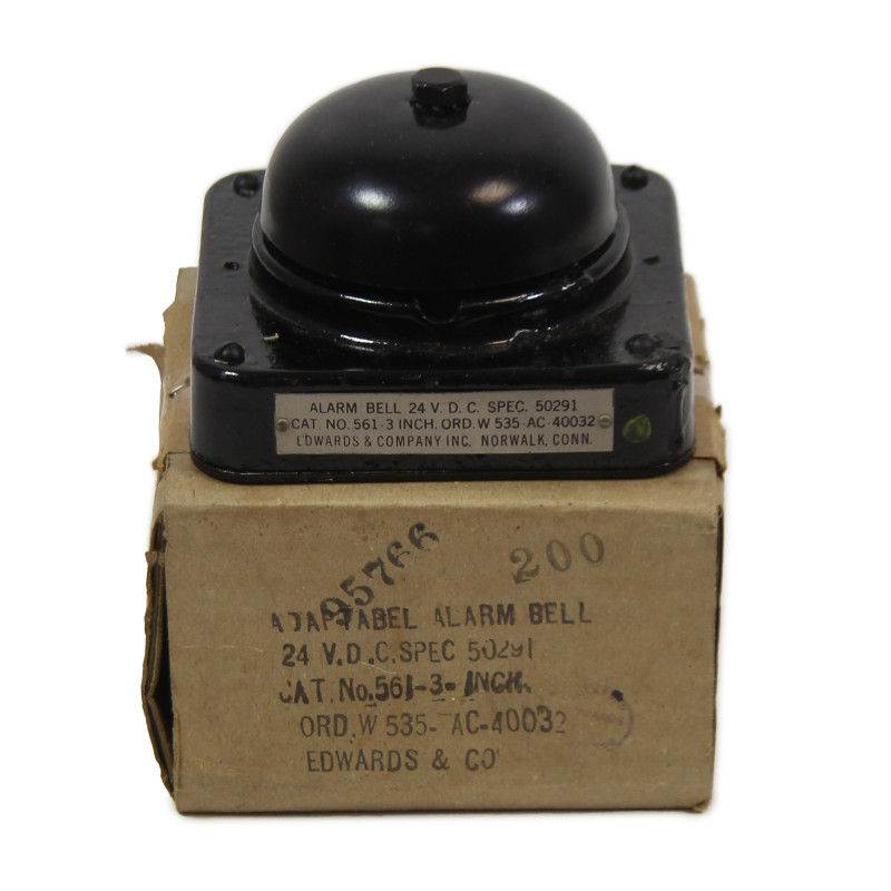 Bell, Alarm, 24 V.D.C., USAAF, Edwards & Company Inc.