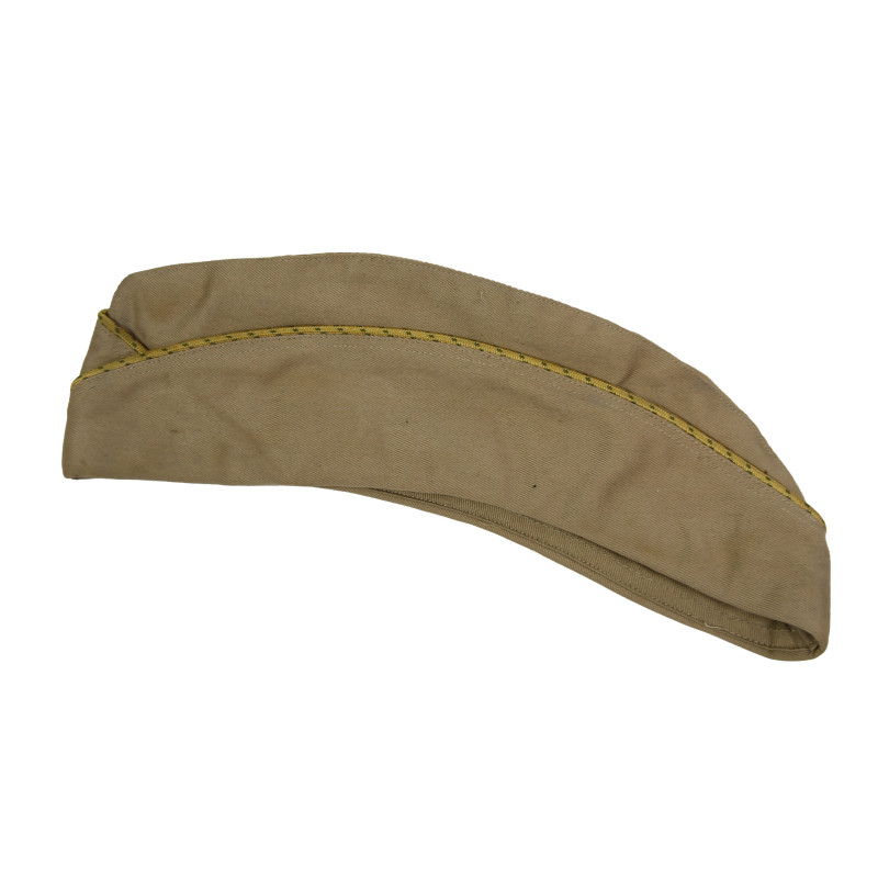 Cap, Garrison, Cotton, Khaki, WAC, Size 21 ½, 1944