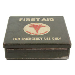 Boîte de premiers secours (First-Aid), 24-Unit, 1er type, 1942