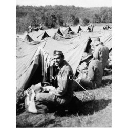 Tent, Shelter, Half, 1st Type, US Army, OMAHA SEAT COVER CO. 1942