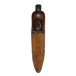 Knife, Fighting, Imperial, with Leather Scabbard