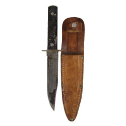 Knife, Fighting, Imperial, with Leather Scabbard