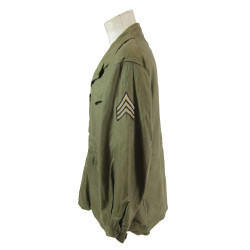 Jacket, Field, M-1943, US Army, 1st type, Size 40R, Sergeant