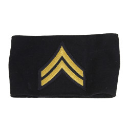 Brassard, Corporal, instruction élémentaire, US Army