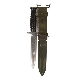 Knife, Trench, USM3, UTICA CUTLERY (Blade), with USM8 Scabbard