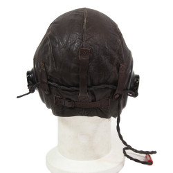 Helmet, Flying, Type A-11, Large, with ANB-H-1 Receivers, USAAF