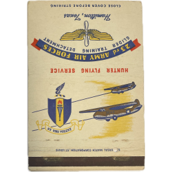 Matchbook, 23rd Army Air Forces, Glider Training Detachment