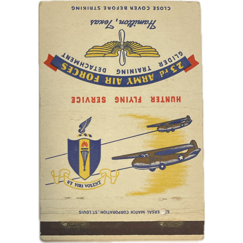 Matchbook, 23rd Army Air Forces, Glider Training Detachment