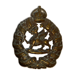 Cap badge, The Monmouthshire Regiment, Normandie