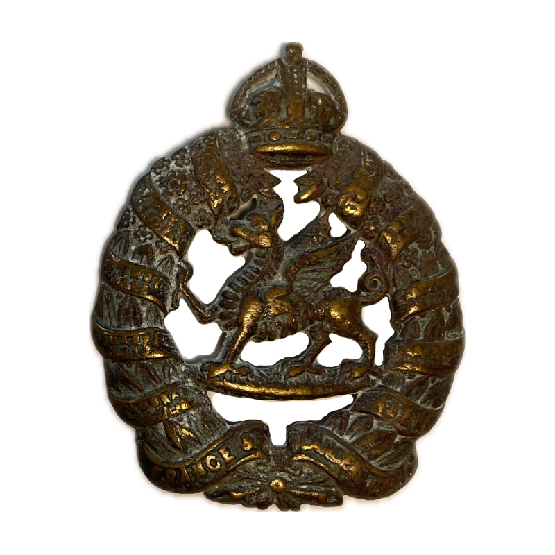 Cap Badge, The Monmouthshire Regiment, Normandy