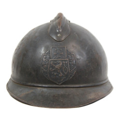 Helmet, Adrian, M1915, 1st Czechoslovak Infantry Brigade, Complete