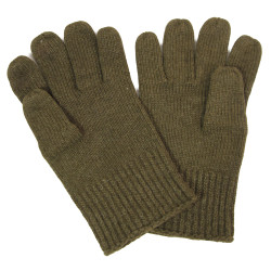 Gants en laine, OD, US Army