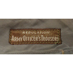 Trousers, Wool, Pink, Officer, US Army, Size 33R, 1942