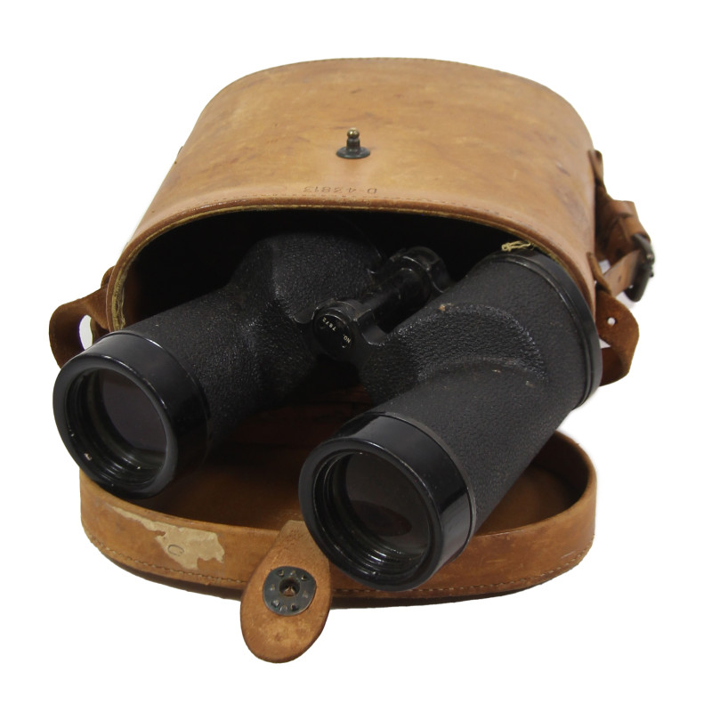 Binoculars, M15, 7x50, H.M.R. WESTINGHOUSE 1944, with M44 Leather Case, Named