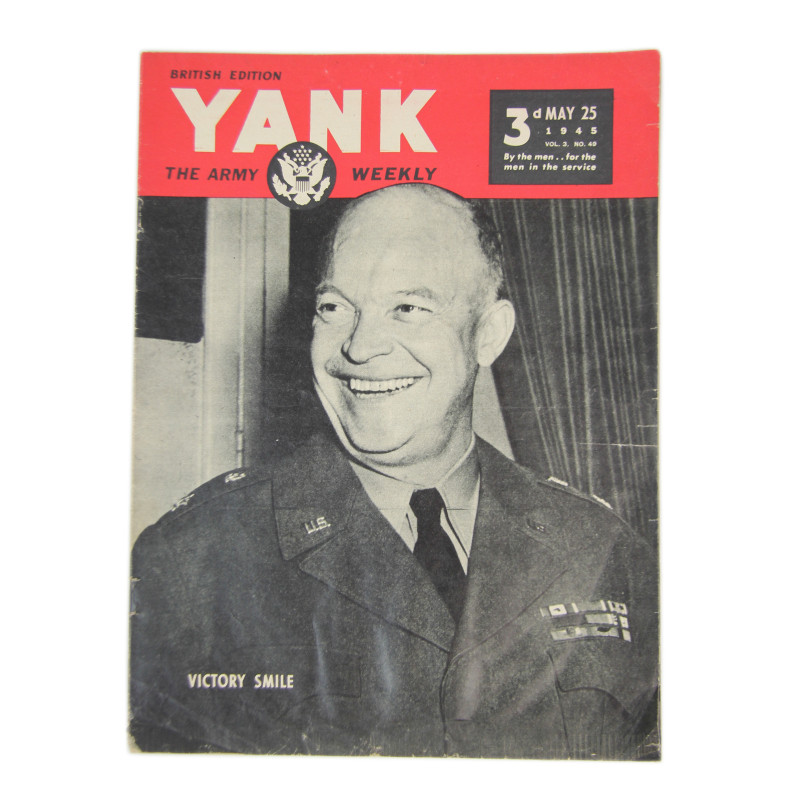 Magazine YANK, 25 mai 1945, "Victory Smile"