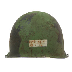 Helmet, M1, Camouflaged, NCO, ETO