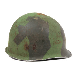 Casque M1, camouflé, sous-officier, ETO