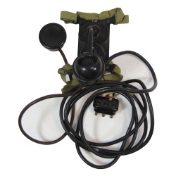 Combiné-plastron, microphone T-46, US Army