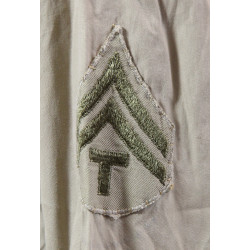 Chemise chino, WAC, T/5, USAAF