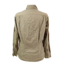 Chemise chino, WAC, T/5, USAAF