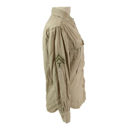 Chemise chino, WAC, T/5, USAAF