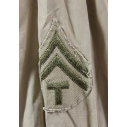 Chemise chino, WAC, T/5, USAAF