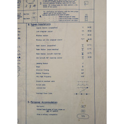 Carte, Defences, BARNEVILLE, Normandie, 1944, TOP SECRET, 9th inf. Div.