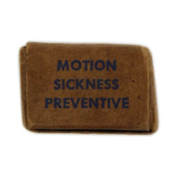 Tablets, Motion Sickness Preventive, Item No. 12960