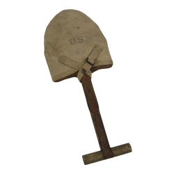 T-Shovel, M-1910, Shortened, with Cover, LONG