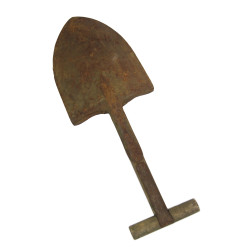 T-Shovel, M-1910, Shortened, with Cover, LONG