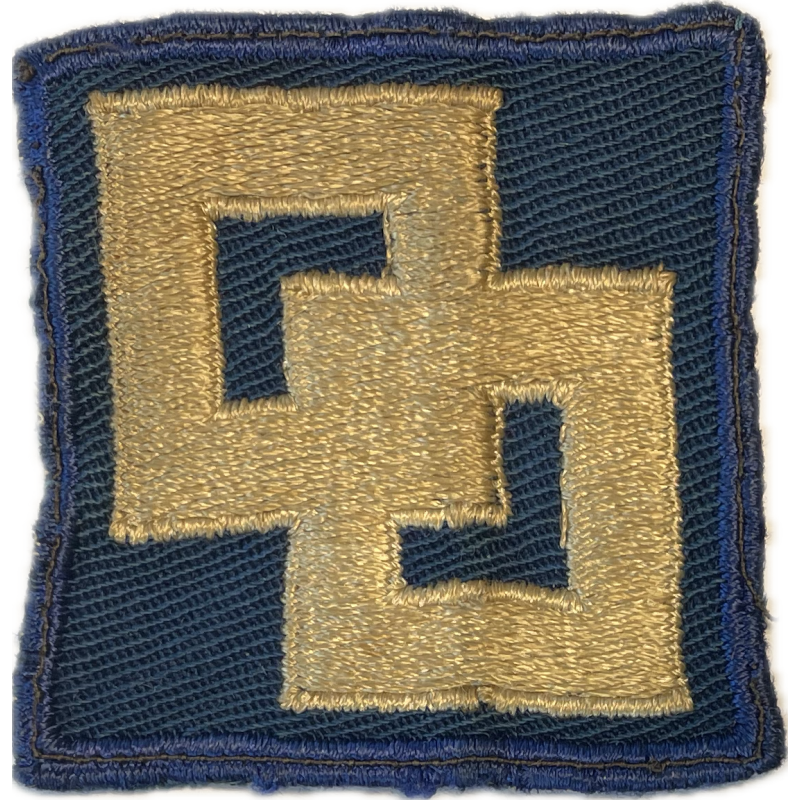 Insigne, 2nd Service Command, twill