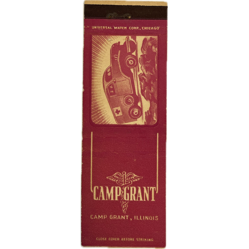 Matchbook, Camp Grant, USAMD