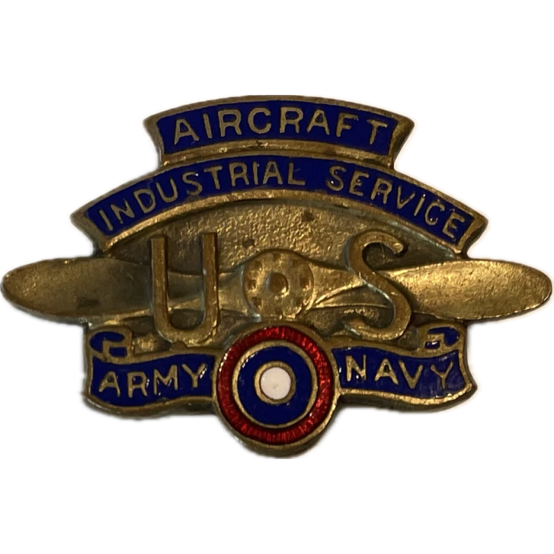 Rappel de boutonniere, Aircraft Industrial Service, Army Navy