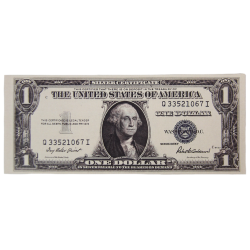 Banknote, $1 Silver Certificate