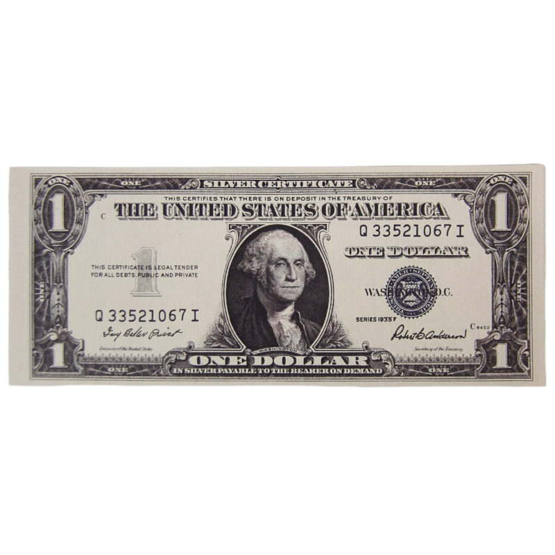 Banknote, $1 Silver Certificate