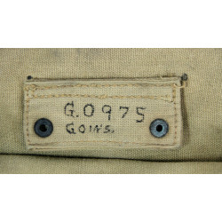 Haversack, M-1910, R.IA. 1918, Pfc. Dennis Goins, 368th Inf. Regt., 93rd Infantry Division, PTO