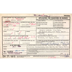 Haversack, M-1910, R.IA. 1918, Pfc. Dennis Goins, 368th Inf. Regt., 93rd Infantry Division, PTO