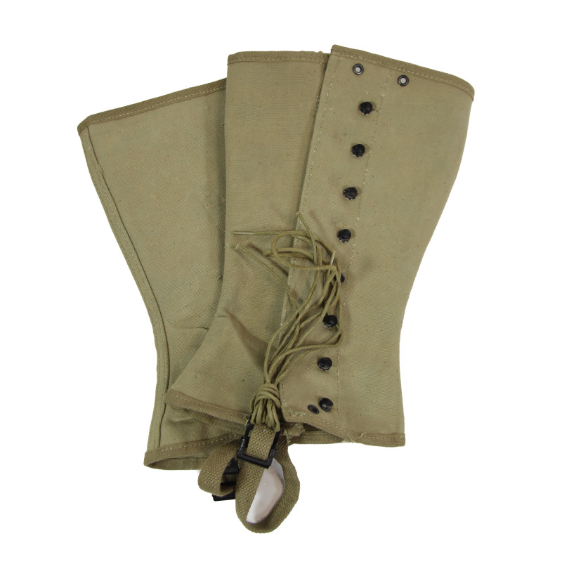 Guêtres en toile, US Army, 3R, TWEEDIE FOOTWEAR CORPORATION 1942