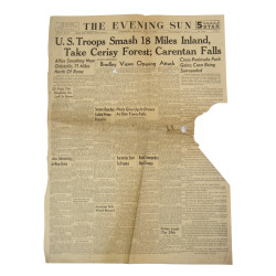 Newspapers, The Evening Sun, June 1944